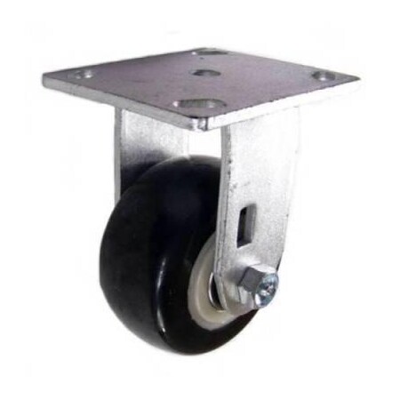 Mapp Caster 4"X2" Patriot Poly. on Polyolefin Core Wheel Rigid Caster, 600 Lbs Cap 146PRX420R